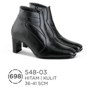Sepatu Boots Wanita Kulit Azzurra 548-03