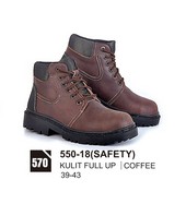 Sepatu Boots Pria Azzurra 550-18