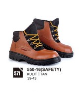 Sepatu Boots Pria Azzurra 550-16