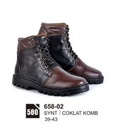 Sepatu Boots Pria Azzurra 658-02