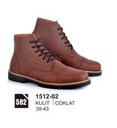 Sepatu Boots Pria Azzurra 1512-02
