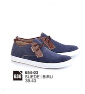 Sepatu Sneakers Pria Azzurra 654-03