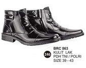 Sepatu Boots Kulit Pria Baricco BRC 863