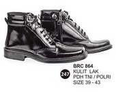 Sepatu Boots Kulit Pria Baricco BRC 864