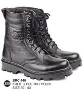 Sepatu Boots Kulit Pria Baricco BRC 440