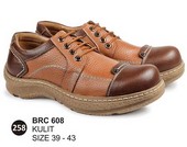 Sepatu Boots Kulit Pria Baricco BRC 608