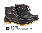Sepatu Boots Kulit Pria Baricco BRC 700
