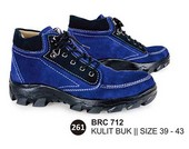 Sepatu Boots Kulit Pria Baricco BRC 712