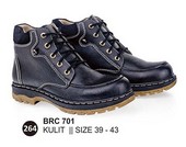 Sepatu Boots Kulit Pria Baricco BRC 701