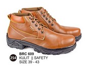 Sepatu Safety Kulit Pria Baricco BRC 609