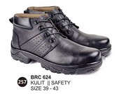 Sepatu Safety Kulit Pria Baricco BRC 624