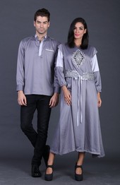 Pakaian Pasangan Abu Garsel Fashion ASP 1182