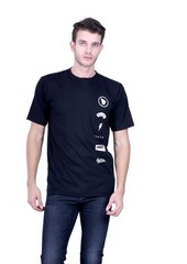 Kaos T Shirt Pria Hurricane H 0085