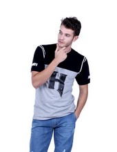 Kaos T Shirt Pria Hurricane H 0764